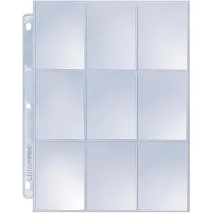 Ultra Pro Silver Series 9 Pocket Pages (25 count pack) 25-Count - product information 1