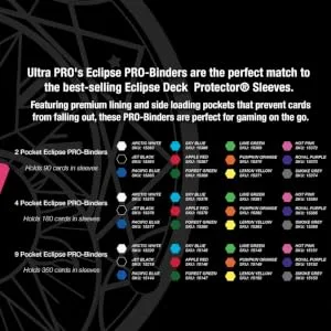 Ultra Pro 85692 Eclipse Pro 100+ Deck Box, Royal Purple - Eclipse Pro Binder