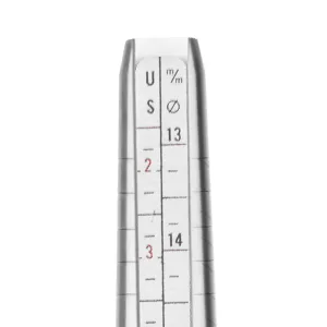 Metal Ring Sizer Measuring Tool Set, US Ring Mandrel for Ring Making and Finger Measuring, Three Ways to Quickly Find The Right Size (4PCS) - product information 2