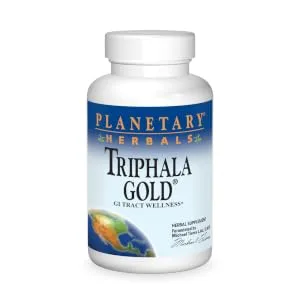 Planetary Herbals Triphala Gold 1000mg - 60 Tablets - Triphala Gold