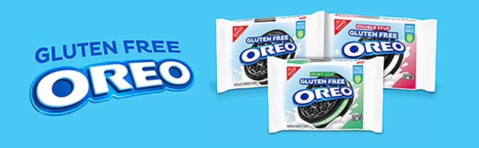 OREO Double Stuf Gluten Free Sandwich Cookies 12.47 Oz - image
