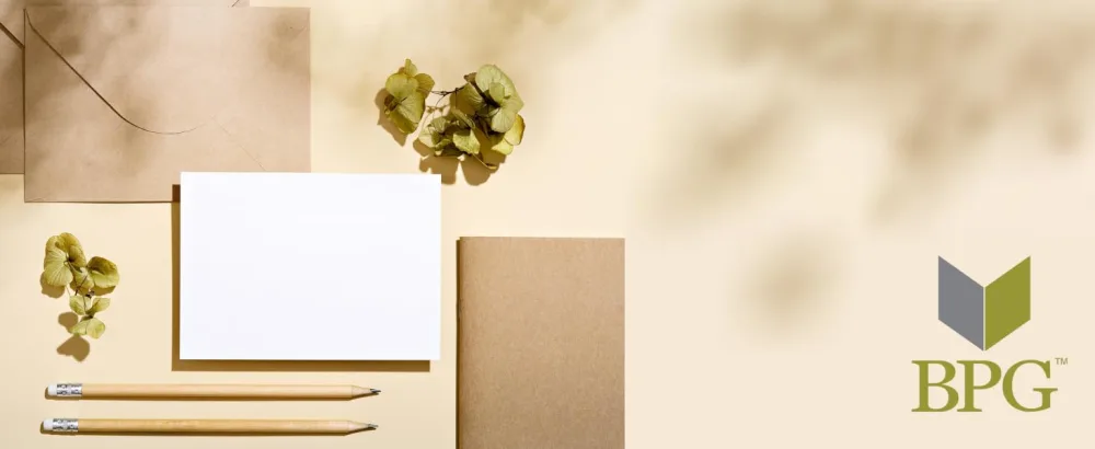 48 Sheets Brown Kraft Paper Material for Crafts, Party Invitations, Wedding, Letter Size (120 gsm, 8.5 x 11 In) - Hero Banner