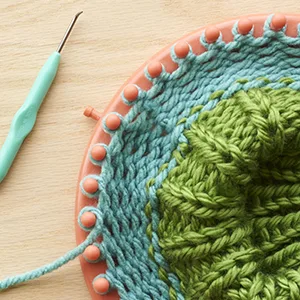 Boye Bloom Loom Set, Ruby - boye knitting crochet accessories, needle, knit, crochet hook yarn stitch craft loom blocking mats