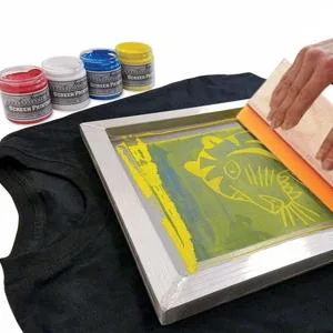 Screen Printing Squeegee for Screen Print Ink Scraper, 75 Durometer Wooden 9.4 inch 9.4inch - Silk screen scraper