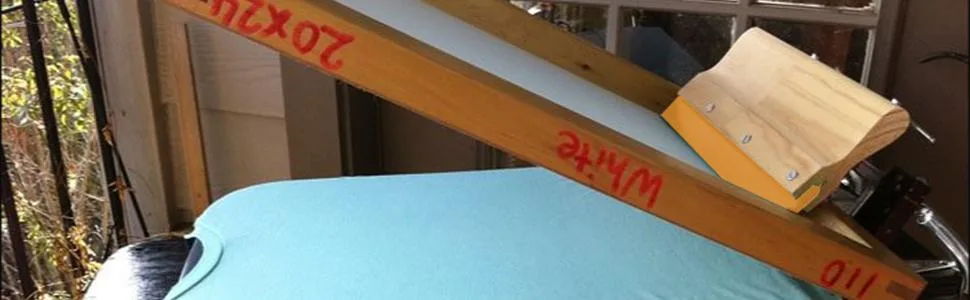 Screen Printing Squeegee for Screen Print Ink Scraper, 75 Durometer Wooden 9.4 inch 9.4inch - Silk screen scraper