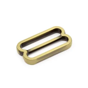Dritz 457-38 Slide Adjusters for 1-Inch Strap, Brushed Antique Brass 2-Count - image