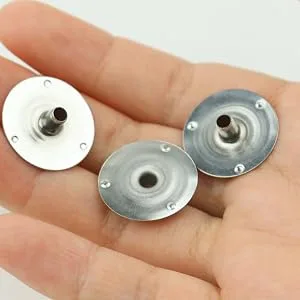 EricX Light 200pcs 20mm Metal Candle Wick Sustainer Tabs,for Candle Making,Candle DIY - product information 3