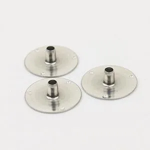 EricX Light 200pcs 20mm Metal Candle Wick Sustainer Tabs,for Candle Making,Candle DIY - product information 4