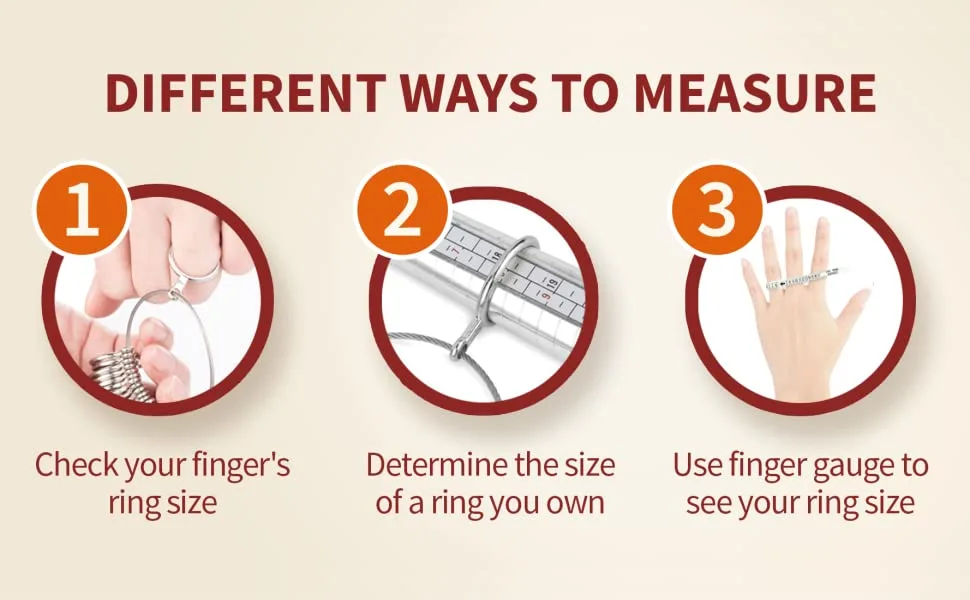 Ring Sizer Measuring Tool Set Metal Ring Sizers Stainless Steel Ring Gauges Finger Sizer & Ring Mandrel Aluminuml (Size 1-13), 27 Pcs (Ring Sizer Set) Metal Ring Sizer Set - ring sizers