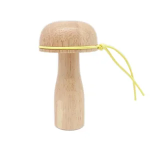 EYANKUNG Darning Mushroom Cute Wooden Sewing Tool Repair Make Mending with Sewing Needles Set Blunt Aluminum Bent Tip Tapestry Needles - Cute Wooden Darning Tool