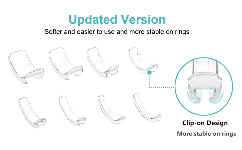 Invisible Ring Size Adjuster for Loose Rings Ring Adjuster Fit Any Rings, Assorted Sizes of Ring Sizer - invisible ring size adjuster