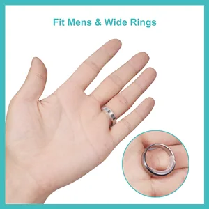 Invisible Ring Size Adjuster for Loose Rings Ring Adjuster Fit Any Rings, Assorted Sizes of Ring Sizer - invisible ring sizer