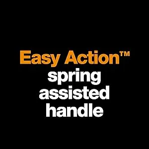 Fiskars 190500 RazorEdge Micro-Tip Easy Action Shears, 5 Inch, Orange and Gray 6 Inch Scissors - Fiskars Scissors RazorEdge Micro-Tip Easy Action Shears