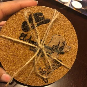 Self-Adhesive Cork Circle 40 PCS 4 Inch Diameter Cork Mats Cork Backing Sheets with Strong Adhesive-Backed for Coasters Wall Decor and DIY Crafts Round - product information 10
