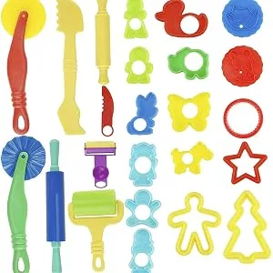 Kare & Kind Set of 6pcs Smart Dough Tools Kit (Rollers and Cutters) - product information 1