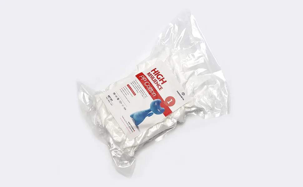 KORONETA 250g/8.8oz Premium Polyester Fiber,White,Doll or Pillow Stuffing - compress