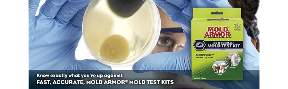 Mold Armor FG500 Do It Yourself Mold Test Kit , Gray - product information 1