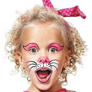 Face Paint Stick / Body Crayon Makeup for The Face & Body by Moon Creations - 0.12oz - Black - Creations