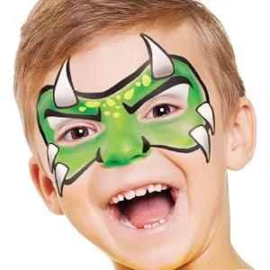 Face Paint Stick / Body Crayon Makeup for The Face & Body by Moon Creations - 0.12oz - Black - Creations