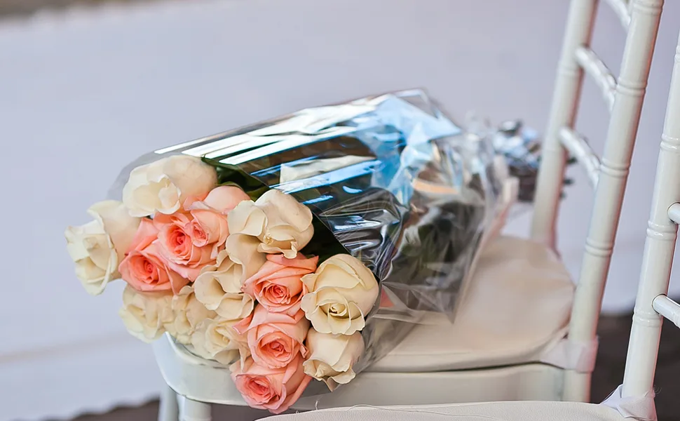 Morepack Cellophane Wrap Roll, Width16 in x 100 Ft Plastic Gift Basket Wrap,Clear Wrapping Paper - cellophane wrap