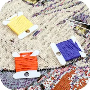 Embroidery Floss Bobbins, 128 Pcs Embroidery Floss Organizer, Plastic Embroidery Thread Cards for Cross Stitch Thread Holder Sewing Storage(White) - Cross-stitch