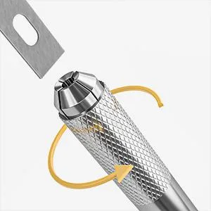 Nicpro 120 PCS Hobby Blades Set SK-5, Utility #11 Art Blades Refill Cutting Tool with Storage Case for Craft, Hobby, Scrapbooking, Stencil - blades