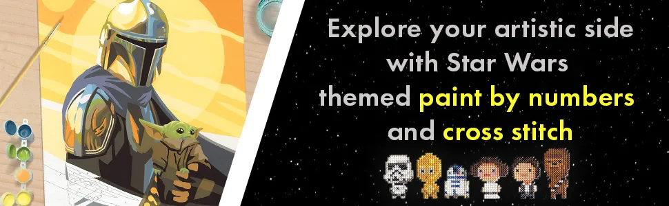 Perler Star Wars Beads Pattern Pad, 49 Designs - stars wars themed perler beads, appliques, patches, paint by numbers, cross stitch, yoda