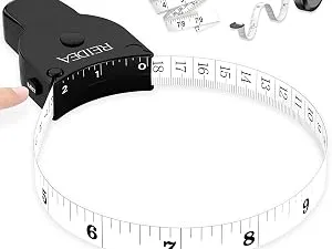 Body Tape Measure 60in with Clip-n-Lock & Eject (Pop Up Release) Button & Rebound Buckle, REIDEA M2 Upgraded Ergonomic and Portable Design, 60inch/150cm, Mint 1 Pack | Mint - B0BBMGF37J