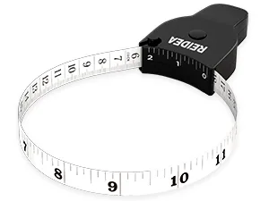Body Tape Measure 60in with Clip-n-Lock & Eject (Pop Up Release) Button & Rebound Buckle, REIDEA M2 Upgraded Ergonomic and Portable Design, 60inch/150cm, Mint 1 Pack | Mint - REIDEA