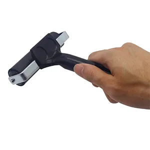 Hard Rubber Brayer Roller,Anti Skid Tape Construction Tool for Printmaking Wallpapers Stamping Gluing Application (3.8 Inch) - Rubber Brayer Roller Printmaking roller Hard Rubber Brayer emo 3.8 and 2.2 Inch Hard Rubber Brayer