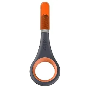 Slice 10580 Precision Knife, Unique Handle with Finger Grip, Precise Control, Detailed Cuts, Finger Friendly, Lasts 11x Long as Stainless Steel , Black 1 Pack Black - slice blade