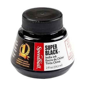 Speedball Super Black India Ink, 2-Ounce - product information 1