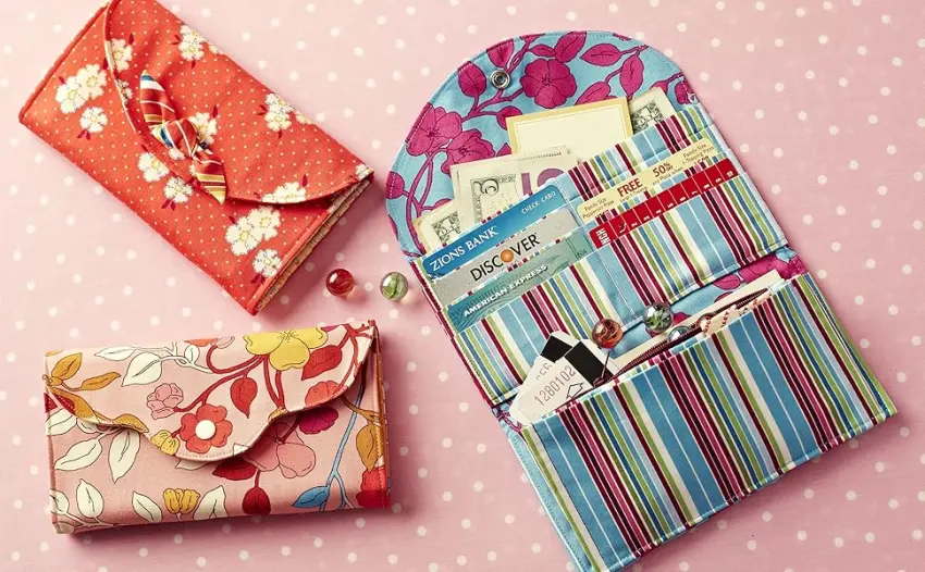 Have It All Wallet Sewing Pattern - Straight Stitch Society Have It All Wallet