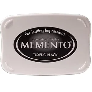 Tsukineko Memento Dye Ink Pad-Tuxedo, 7 x 2 cm - product information 2