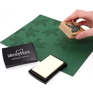Tsukineko VM000001 Full-Size VersaMark Pigment Inkpad, 3-Inch X 2-Inch, Clear - product information 2