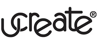 UCreate Poly Cover Sketch Book, Heavyweight, 9" x 12", Black, 75 Sheets Black 9" x 12" - UCreate Logo