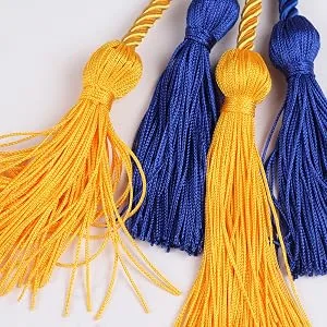UIALECG Double Graduation Honor Cords - Royal Blue and Gold,68" Long Royal Blue+gold - product information 6