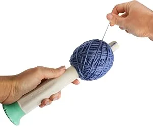 Yarn Valet Yarn Ball Winder, Green & White - product information 5