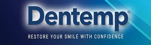 Dentemp Denture Reline Kit - Advanced Formula Reline It Denture Reliner (Pack of 1) - Denture Kit to Refit and Tighten Dentures for Both Upper & Lower Denture 1 Pack (2 Relines) - Dentemp header