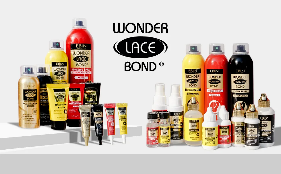 EBIN NEW YORK Wonder Lace Bond Skin Protector Original, 2 fl.oz./ 60ml | Improved Formula for Preventing Irritation, and Skin & Scalp Protection, Long Lasting Adhesion - NO BUILD UP