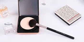 Fan Brushes Makeup for Facials ENERGY Small Makeup Brush for Blush Highlighter Setting Powder Minerals Blending Buffing,Professional Vegan Synthetic Nails Makeup Applicator - product information 4