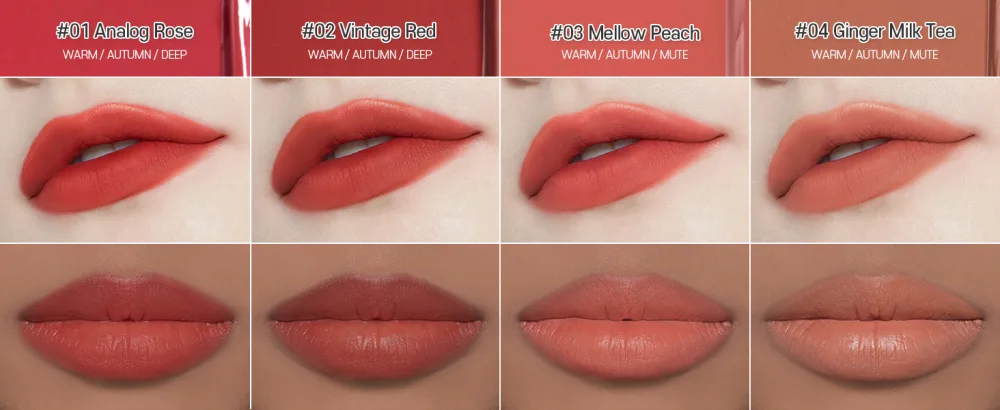 ETUDE Fixing Tint 4g | Long Lasting, High Pigmented Liquid Lipstick, Lip Stain, Waterproof, Lightweight matte finish, Full Coverage (#08 Dusty Beige) - COLOR SYSTEM