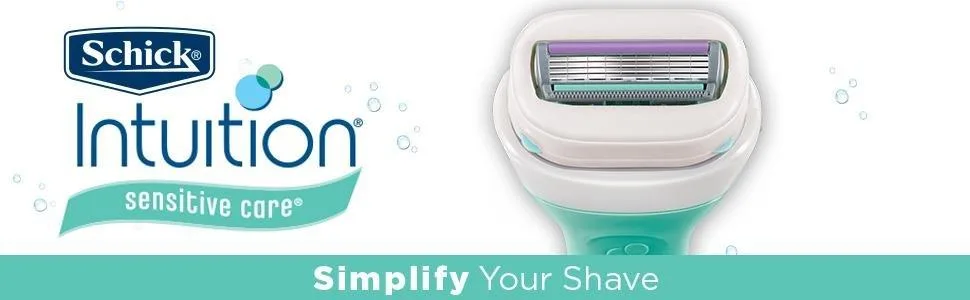 Schick Intuition Sensitive Care Razor Blade Refill Cartridges, 3 Count (Packaging may vary) - product information 1