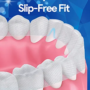 Teeth Whitening Strips, Enamel Safe Teeth Whitening Strips, 14 Sensitive Strips + 4 Instant Strong Whitening Strips for Teeth, Teeth Whitener for Home Use ( 7+2 Pouches ) Mint - White Teeth Strips