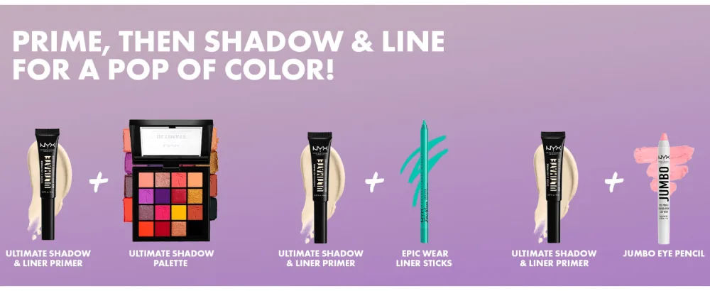 NYX PROFESSIONAL MAKEUP Ultimate Shadow & Liner Primer, Eyeshadow & Eyeliner Primer - Light 01 Light 1 Count (Pack of 1) - nyx ultimate shadow liner primer eyeliner eyeshadow primer