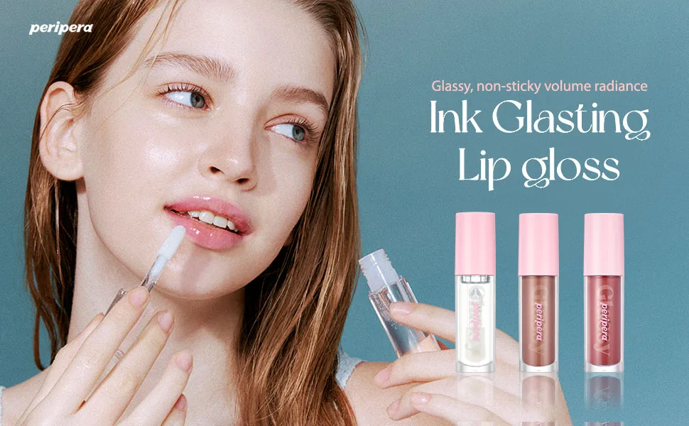 Peripera INK GLASTING LIP GLOSS (001 CLEAR) - product information 1