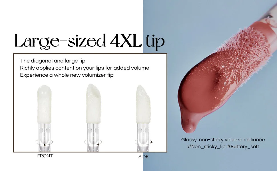 Peripera INK GLASTING LIP GLOSS (001 CLEAR) - product information 4