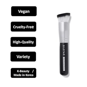 SILSTAR PROFESSIONAL STIPPLING BRUSH WITH HANDLE MADE OF NATURAL BIRCH WOOD, MADE IN KOREA SPB005 - 6 benefit