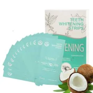Tevedin Teeth Whitening Strips Non-Sensitive White Strips, 28 Strips Non-Slip Teeth Whitening Kit, Teeth Whitener for Teeth Whitening Remove Smoking Coffee Soda Wine Stain - product information 5