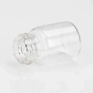 2ml(5/8 Dram) Small Mini 15 Pcs Clear Glass Dropper Bottles Essential Oil Vials Travel Refillable DIY Cosmetic Sample Container Liquid Perfume Eye Droppers Bottle (gold cap) - product information 3